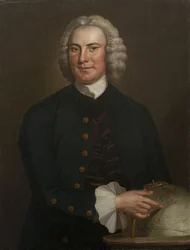 Kapitän John Waddell (1714-1762), 1750